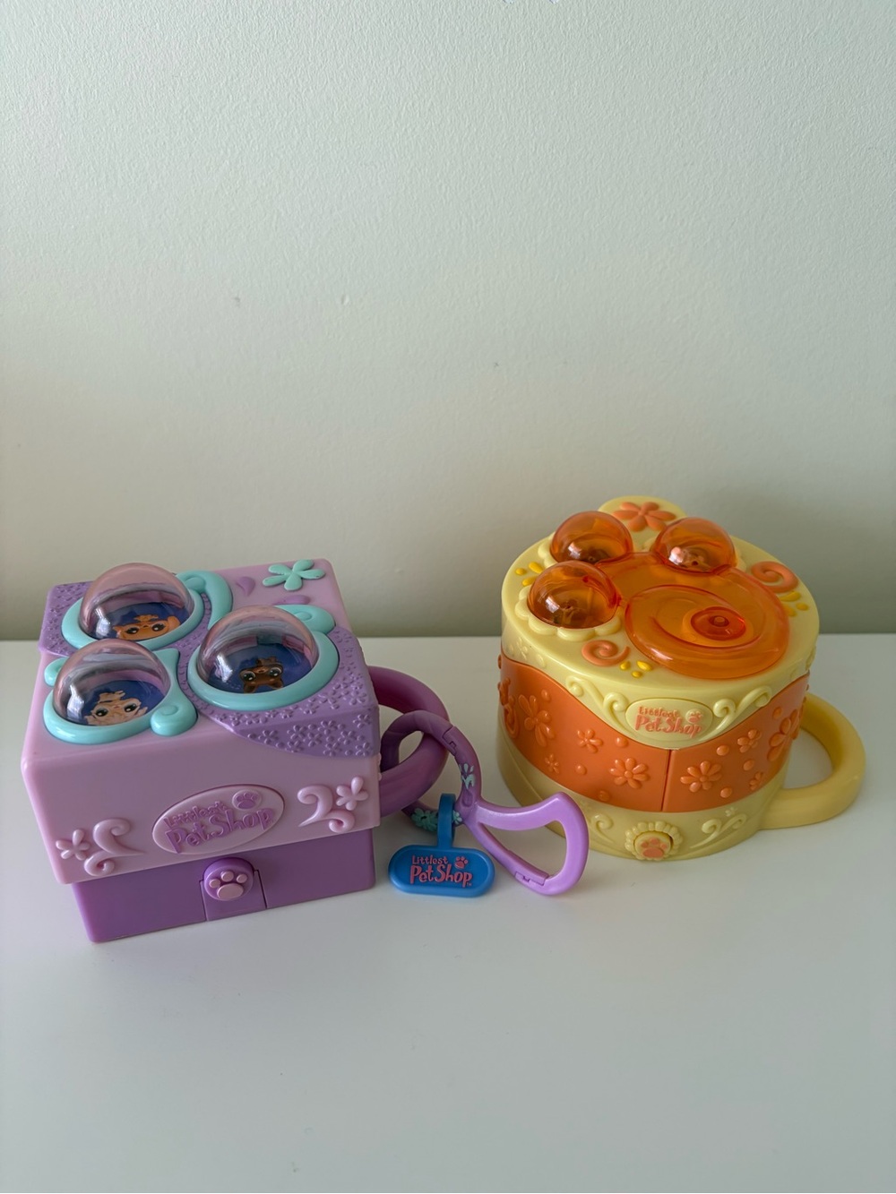 Tiniest Littlest Pet Shop Sets Purple & Orange
